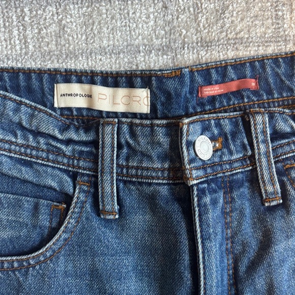 Pilcro Dark Blue Men's Straight Jeans - Picture 2 of 8